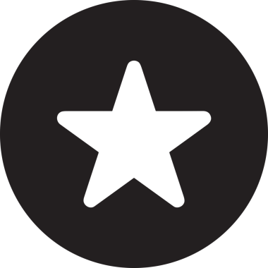 Beğeni, Favori, Kullanıcı Tasarımı, Başarı ve Dijital Kullanım için Yıldız Simgesi Simgesi