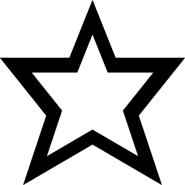 Beğeni, Favori, Kullanıcı Tasarımı, Başarı ve Dijital Kullanım için Yıldız Simgesi Simgesi