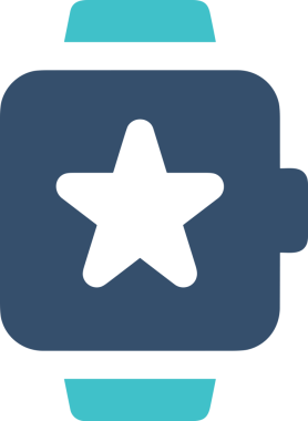 Beğeni, Favori, Kullanıcı Tasarımı, Başarı ve Dijital Kullanım için Yıldız Simgesi Simgesi