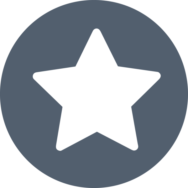 Beğeni, Favori, Kullanıcı Tasarımı, Başarı ve Dijital Kullanım için Yıldız Simgesi Simgesi