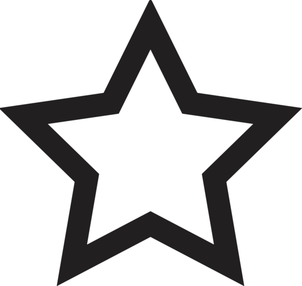 Beğeni, Favori, Kullanıcı Tasarımı, Başarı ve Dijital Kullanım için Yıldız Simgesi Simgesi