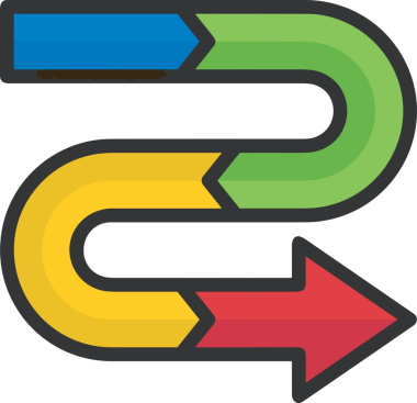 Arrow Renk Simgesi Simgesi PNG Görüntü Vibrant Yönlendirme İşareti Gezgin ve Arayüz Tasarımı Grafiği