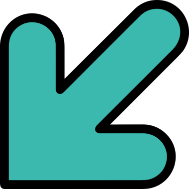 Arrow Renk Simgesi Simgesi PNG Görüntü Vibrant Yönlendirme İşareti Gezgin ve Arayüz Tasarımı Grafiği