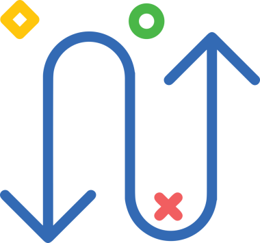 Arrow Renk Simgesi Simgesi PNG Görüntü Vibrant Yönlendirme İşareti Gezgin ve Arayüz Tasarımı Grafiği