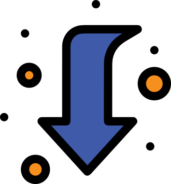 Arrow Renk Simgesi Simgesi PNG Görüntü Vibrant Yönlendirme İşareti Gezgin ve Arayüz Tasarımı Grafiği
