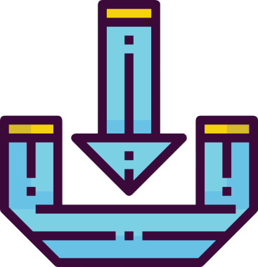 Arrow Renk Simgesi Simgesi PNG Görüntü Vibrant Yönlendirme İşareti Gezgin ve Arayüz Tasarımı Grafiği