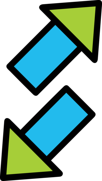 Arrow Renk Simgesi Simgesi PNG Görüntü Vibrant Yönlendirme İşareti Gezgin ve Arayüz Tasarımı Grafiği