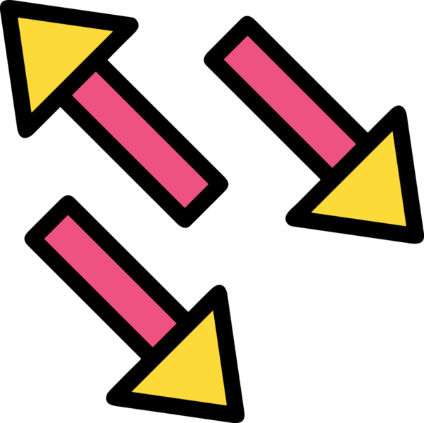 Arrow Renk Simgesi Simgesi PNG Görüntü Vibrant Yönlendirme İşareti Gezgin ve Arayüz Tasarımı Grafiği