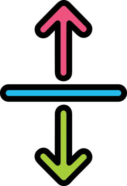 Arrow Renk Simgesi Simgesi PNG Görüntü Vibrant Yönlendirme İşareti Gezgin ve Arayüz Tasarımı Grafiği