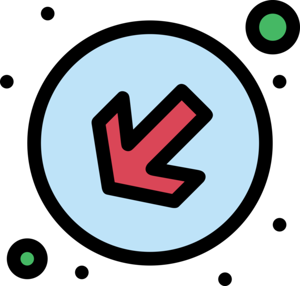 Arrow Renk Simgesi Simgesi PNG Görüntü Vibrant Yönlendirme İşareti Gezgin ve Arayüz Tasarımı Grafiği