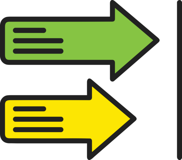 Arrow Renk Simgesi Simgesi PNG Görüntü Vibrant Yönlendirme İşareti Gezgin ve Arayüz Tasarımı Grafiği