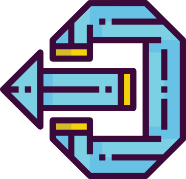 Arrow Renk Simgesi Simgesi PNG Görüntü Vibrant Yönlendirme İşareti Gezgin ve Arayüz Tasarımı Grafiği