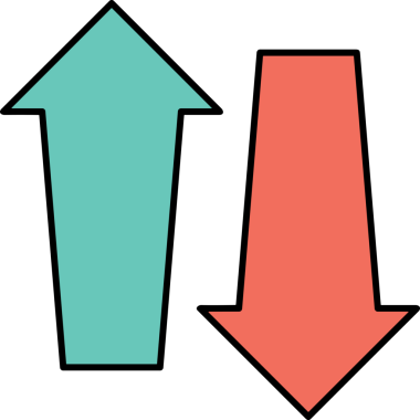 Arrow Renk Simgesi Simgesi PNG Görüntü Vibrant Yönlendirme İşareti Gezgin ve Arayüz Tasarımı Grafiği