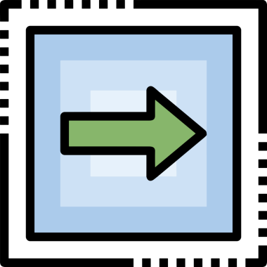 Arrow Renk Simgesi Simgesi PNG Görüntü Vibrant Yönlendirme İşareti Gezgin ve Arayüz Tasarımı Grafiği