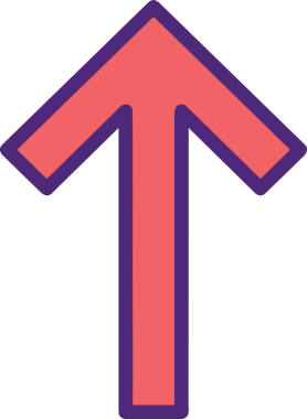 Arrow Renk Simgesi Simgesi PNG Görüntü Vibrant Yönlendirme İşareti Gezgin ve Arayüz Tasarımı Grafiği