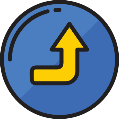 Arrow Renk Simgesi Simgesi PNG Görüntü Vibrant Yönlendirme İşareti Gezgin ve Arayüz Tasarımı Grafiği