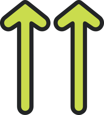 Arrow Renk Simgesi Simgesi PNG Görüntü Vibrant Yönlendirme İşareti Gezgin ve Arayüz Tasarımı Grafiği