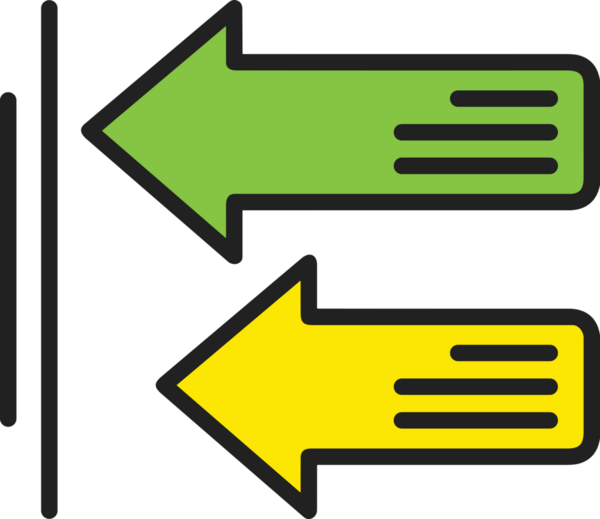 Arrow Renk Simgesi Simgesi PNG Görüntü Vibrant Yönlendirme İşareti Gezgin ve Arayüz Tasarımı Grafiği