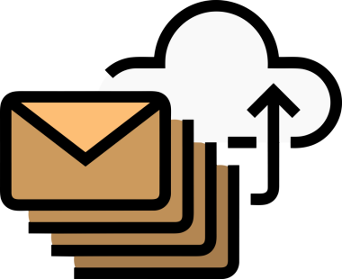 PNG biçiminde bulut simgesi şeffaf arkaplan biçiminde basit, web mobil uygulamaları için uygun minimal düz tasarım kullanıcı arayüzü hava durumu öngörüsü veri depolama ve dijital teknoloji projeleri