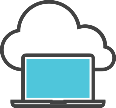 PNG biçiminde bulut simgesi şeffaf arkaplan biçiminde basit, web mobil uygulamaları için uygun minimal düz tasarım kullanıcı arayüzü hava durumu öngörüsü veri depolama ve dijital teknoloji projeleri
