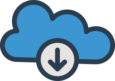 PNG biçiminde bulut simgesi şeffaf arkaplan biçiminde basit, web mobil uygulamaları için uygun minimal düz tasarım kullanıcı arayüzü hava durumu öngörüsü veri depolama ve dijital teknoloji projeleri