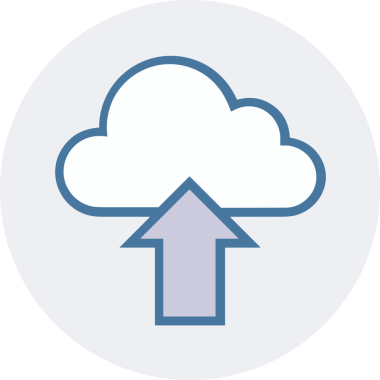 PNG biçiminde bulut simgesi şeffaf arkaplan biçiminde basit, web mobil uygulamaları için uygun minimal düz tasarım kullanıcı arayüzü hava durumu öngörüsü veri depolama ve dijital teknoloji projeleri
