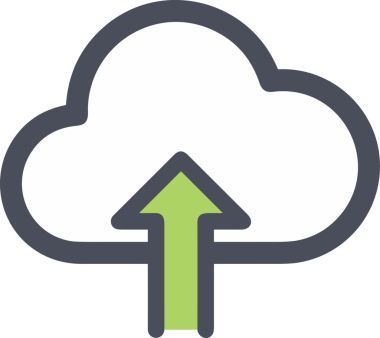 PNG biçiminde bulut simgesi şeffaf arkaplan biçiminde basit, web mobil uygulamaları için uygun minimal düz tasarım kullanıcı arayüzü hava durumu öngörüsü veri depolama ve dijital teknoloji projeleri