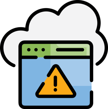 PNG biçiminde bulut simgesi şeffaf arkaplan biçiminde basit, web mobil uygulamaları için uygun minimal düz tasarım kullanıcı arayüzü hava durumu öngörüsü veri depolama ve dijital teknoloji projeleri