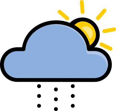 PNG biçiminde bulut simgesi şeffaf arkaplan biçiminde basit, web mobil uygulamaları için uygun minimal düz tasarım kullanıcı arayüzü hava durumu öngörüsü veri depolama ve dijital teknoloji projeleri