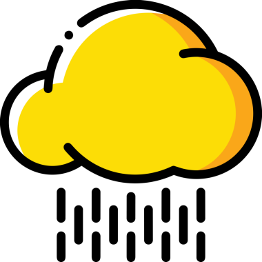 PNG biçiminde bulut simgesi şeffaf arkaplan biçiminde basit, web mobil uygulamaları için uygun minimal düz tasarım kullanıcı arayüzü hava durumu öngörüsü veri depolama ve dijital teknoloji projeleri
