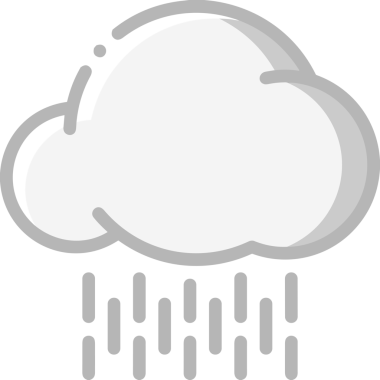 PNG biçiminde bulut simgesi şeffaf arkaplan biçiminde basit, web mobil uygulamaları için uygun minimal düz tasarım kullanıcı arayüzü hava durumu öngörüsü veri depolama ve dijital teknoloji projeleri