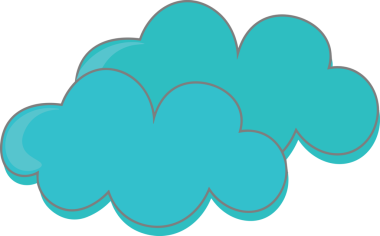 PNG biçiminde bulut simgesi şeffaf arkaplan biçiminde basit, web mobil uygulamaları için uygun minimal düz tasarım kullanıcı arayüzü hava durumu öngörüsü veri depolama ve dijital teknoloji projeleri
