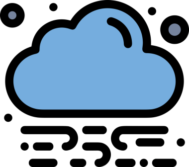 PNG biçiminde bulut simgesi şeffaf arkaplan biçiminde basit, web mobil uygulamaları için uygun minimal düz tasarım kullanıcı arayüzü hava durumu öngörüsü veri depolama ve dijital teknoloji projeleri