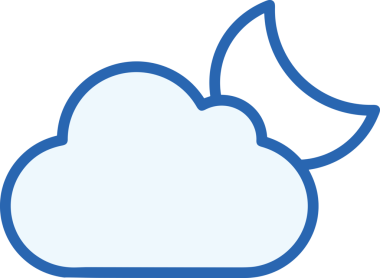 PNG biçiminde bulut simgesi şeffaf arkaplan biçiminde basit, web mobil uygulamaları için uygun minimal düz tasarım kullanıcı arayüzü hava durumu öngörüsü veri depolama ve dijital teknoloji projeleri