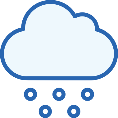 PNG biçiminde bulut simgesi şeffaf arkaplan biçiminde basit, web mobil uygulamaları için uygun minimal düz tasarım kullanıcı arayüzü hava durumu öngörüsü veri depolama ve dijital teknoloji projeleri