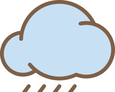 PNG biçiminde bulut simgesi şeffaf arkaplan biçiminde basit, web mobil uygulamaları için uygun minimal düz tasarım kullanıcı arayüzü hava durumu öngörüsü veri depolama ve dijital teknoloji projeleri