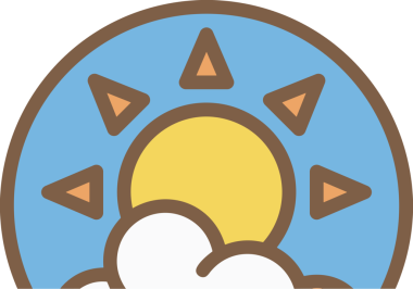 PNG biçiminde bulut simgesi şeffaf arkaplan biçiminde basit, web mobil uygulamaları için uygun minimal düz tasarım kullanıcı arayüzü hava durumu öngörüsü veri depolama ve dijital teknoloji projeleri