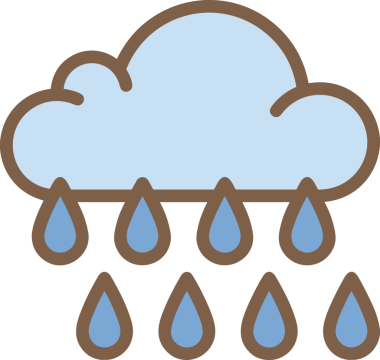 PNG biçiminde bulut simgesi şeffaf arkaplan biçiminde basit, web mobil uygulamaları için uygun minimal düz tasarım kullanıcı arayüzü hava durumu öngörüsü veri depolama ve dijital teknoloji projeleri