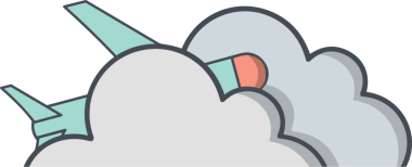 PNG biçiminde bulut simgesi şeffaf arkaplan biçiminde basit, web mobil uygulamaları için uygun minimal düz tasarım kullanıcı arayüzü hava durumu öngörüsü veri depolama ve dijital teknoloji projeleri