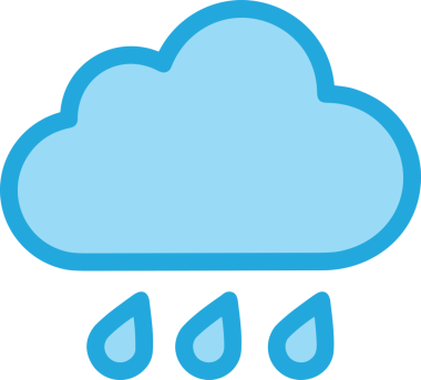 PNG biçiminde bulut simgesi şeffaf arkaplan biçiminde basit, web mobil uygulamaları için uygun minimal düz tasarım kullanıcı arayüzü hava durumu öngörüsü veri depolama ve dijital teknoloji projeleri