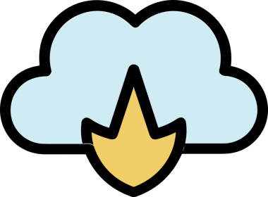 PNG biçiminde bulut simgesi şeffaf arkaplan biçiminde basit, web mobil uygulamaları için uygun minimal düz tasarım kullanıcı arayüzü hava durumu öngörüsü veri depolama ve dijital teknoloji projeleri