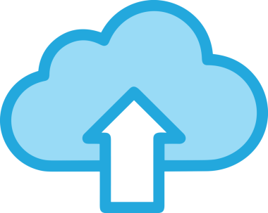 PNG biçiminde bulut simgesi şeffaf arkaplan biçiminde basit, web mobil uygulamaları için uygun minimal düz tasarım kullanıcı arayüzü hava durumu öngörüsü veri depolama ve dijital teknoloji projeleri