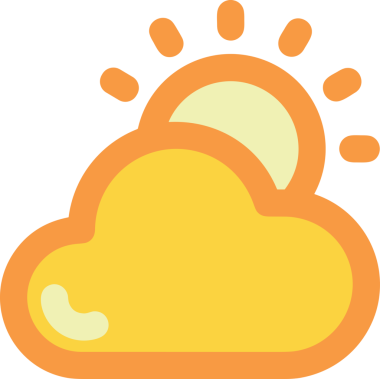 PNG biçiminde bulut simgesi şeffaf arkaplan biçiminde basit, web mobil uygulamaları için uygun minimal düz tasarım kullanıcı arayüzü hava durumu öngörüsü veri depolama ve dijital teknoloji projeleri