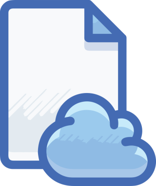 PNG biçiminde bulut simgesi şeffaf arkaplan biçiminde basit, web mobil uygulamaları için uygun minimal düz tasarım kullanıcı arayüzü hava durumu öngörüsü veri depolama ve dijital teknoloji projeleri