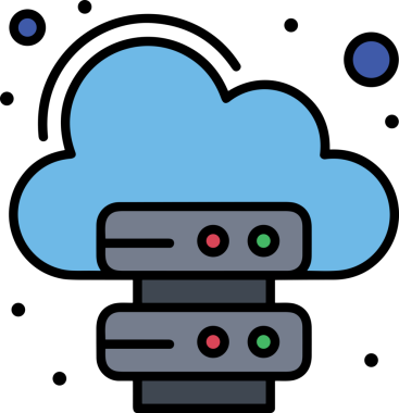 PNG biçiminde bulut simgesi şeffaf arkaplan biçiminde basit, web mobil uygulamaları için uygun minimal düz tasarım kullanıcı arayüzü hava durumu öngörüsü veri depolama ve dijital teknoloji projeleri