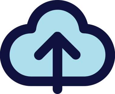 PNG biçiminde bulut simgesi şeffaf arkaplan biçiminde basit, web mobil uygulamaları için uygun minimal düz tasarım kullanıcı arayüzü hava durumu öngörüsü veri depolama ve dijital teknoloji projeleri