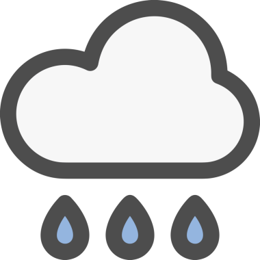 PNG biçiminde bulut simgesi şeffaf arkaplan biçiminde basit, web mobil uygulamaları için uygun minimal düz tasarım kullanıcı arayüzü hava durumu öngörüsü veri depolama ve dijital teknoloji projeleri