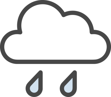 PNG biçiminde bulut simgesi şeffaf arkaplan biçiminde basit, web mobil uygulamaları için uygun minimal düz tasarım kullanıcı arayüzü hava durumu öngörüsü veri depolama ve dijital teknoloji projeleri