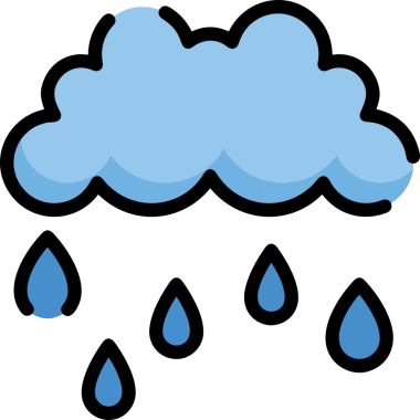 PNG biçiminde bulut simgesi şeffaf arkaplan biçiminde basit, web mobil uygulamaları için uygun minimal düz tasarım kullanıcı arayüzü hava durumu öngörüsü veri depolama ve dijital teknoloji projeleri