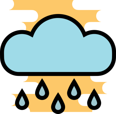 PNG biçiminde bulut simgesi şeffaf arkaplan biçiminde basit, web mobil uygulamaları için uygun minimal düz tasarım kullanıcı arayüzü hava durumu öngörüsü veri depolama ve dijital teknoloji projeleri